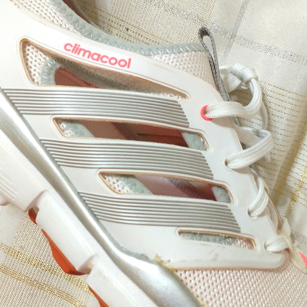 Ladies new climacool Adidas athletic shoes SZ 8 1/2 air vent on sides - Picture 6 of 10